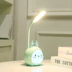 Children's reading lamp with eye protection and USB night light - BrightBuddy-Grey Deer-State of Style