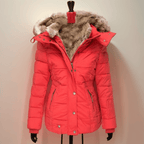 Isana | Comfortable Warm Women's Winter Coat Red