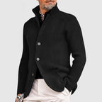 Hermosa | Men’s Cardigan | Button Front Stand Collar