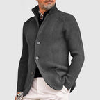 Hermosa | Men’s Cardigan | Button Front Stand Collar
