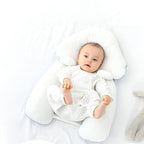 Ergonomic Baby Cushion with Adjustable Support – Reversible Comfort Pillow 26 x 17 in, Machine Washable – 0-12 Months (Supervised Use Only)