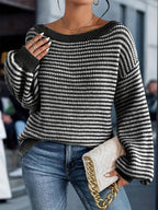 Roque | WINTER KNIT SWEATER Black