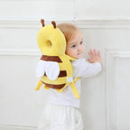 Baby Fall Prevention Cushion – Baby Head Protector Backpack for Crawling & Walking, Padded with Adjustable Straps – LittleGuard Little Bee