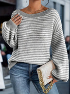 Roque | WINTER KNIT SWEATER Grey