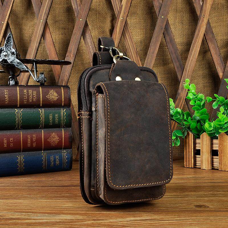 Hermosa | Genuine Leather Men’s Belt Bag