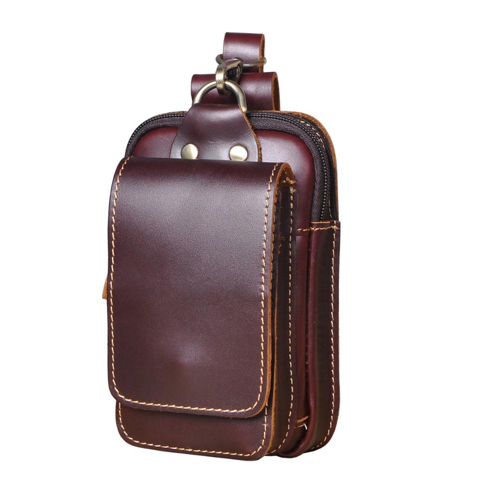 Hermosa | Genuine Leather Men’s Belt Bag