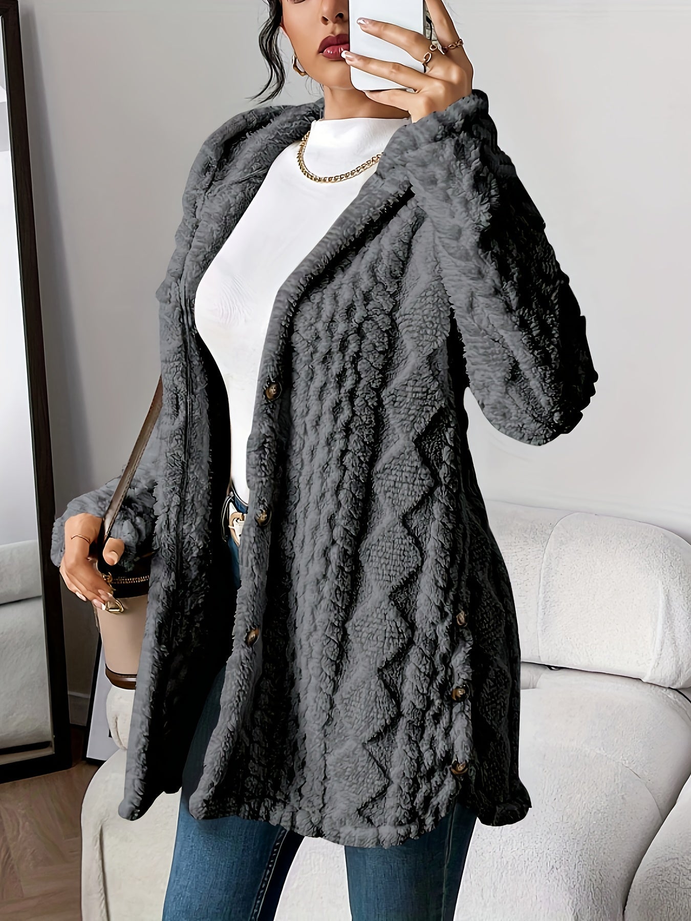 Luna | Women’s Cardigan | Hooded Casual Style