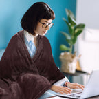 Electric Heated Flannel Blanket – Soft Heated Throw with 6 Heat Settings, 1–8h Timer & Auto Shut-Off – CozyHeat