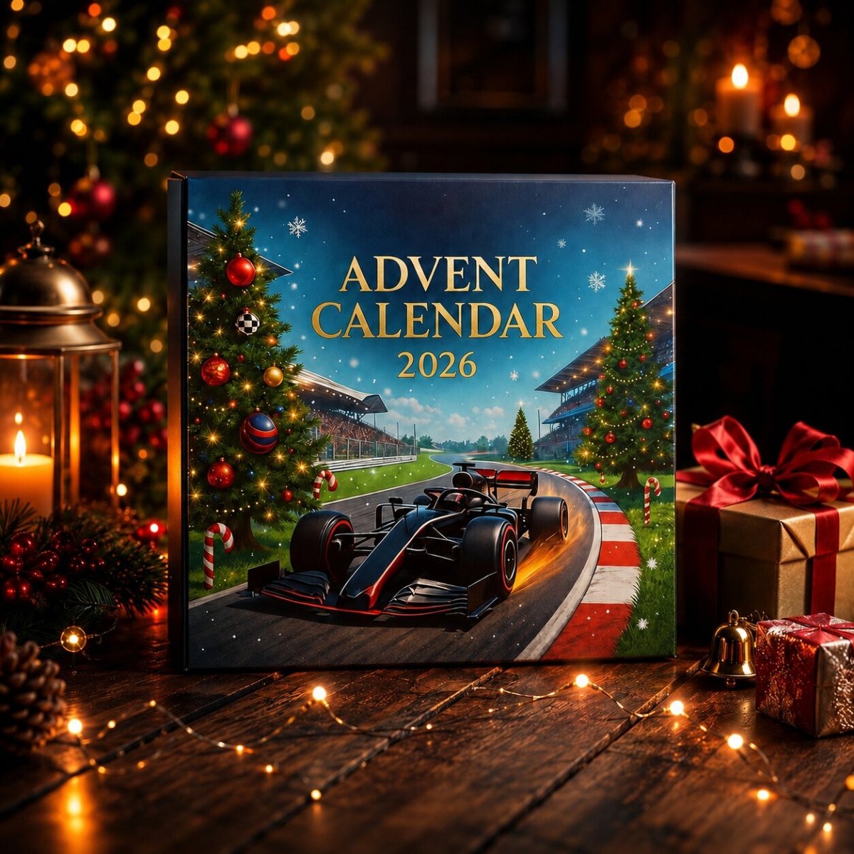 Race Car Advent Calendar 2026 – 24 Days of Motorsport Surprises, Christmas Countdown for Car Lovers & Kids