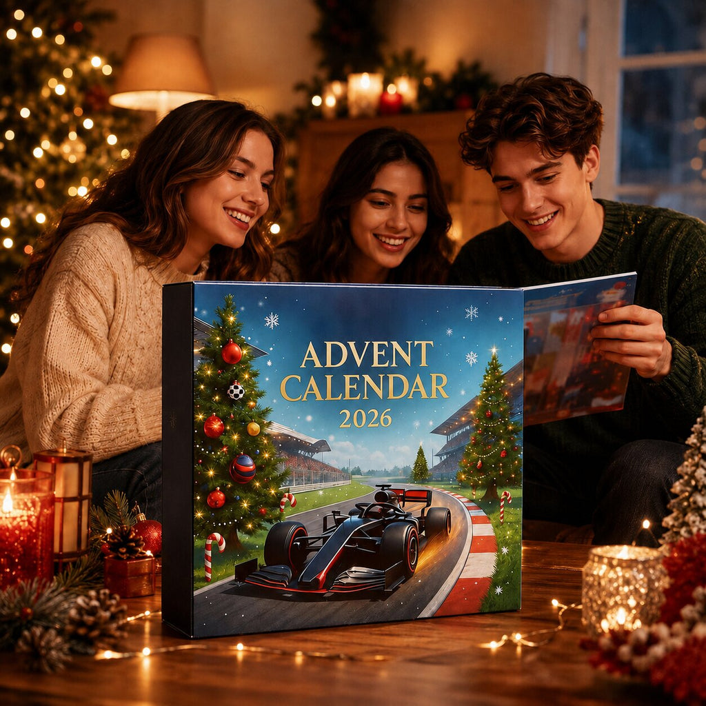 Race Car Advent Calendar 2026 – 24 Days of Motorsport Surprises, Christmas Countdown for Car Lovers & Kids