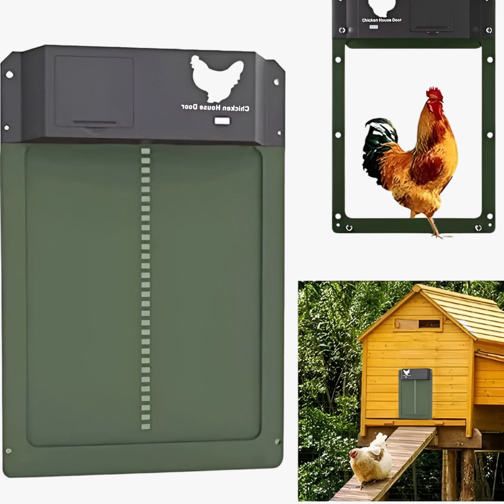 Automatic Chicken Coop Door | Safe and Time-Saving Solution for Poultry