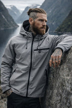 Nisyros | Men's Jacket | Zip-Up Detachable Hood