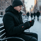 Heated Gloves – USB Heated Winter Gloves with Touchscreen Fingertips, Windproof, for Cycling & Work, S–XL – GloveHeat