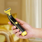 Portable Electric Shaver for Men – Compact Rechargeable Travel Razor with USB Charging & Self-Sharpening Blades