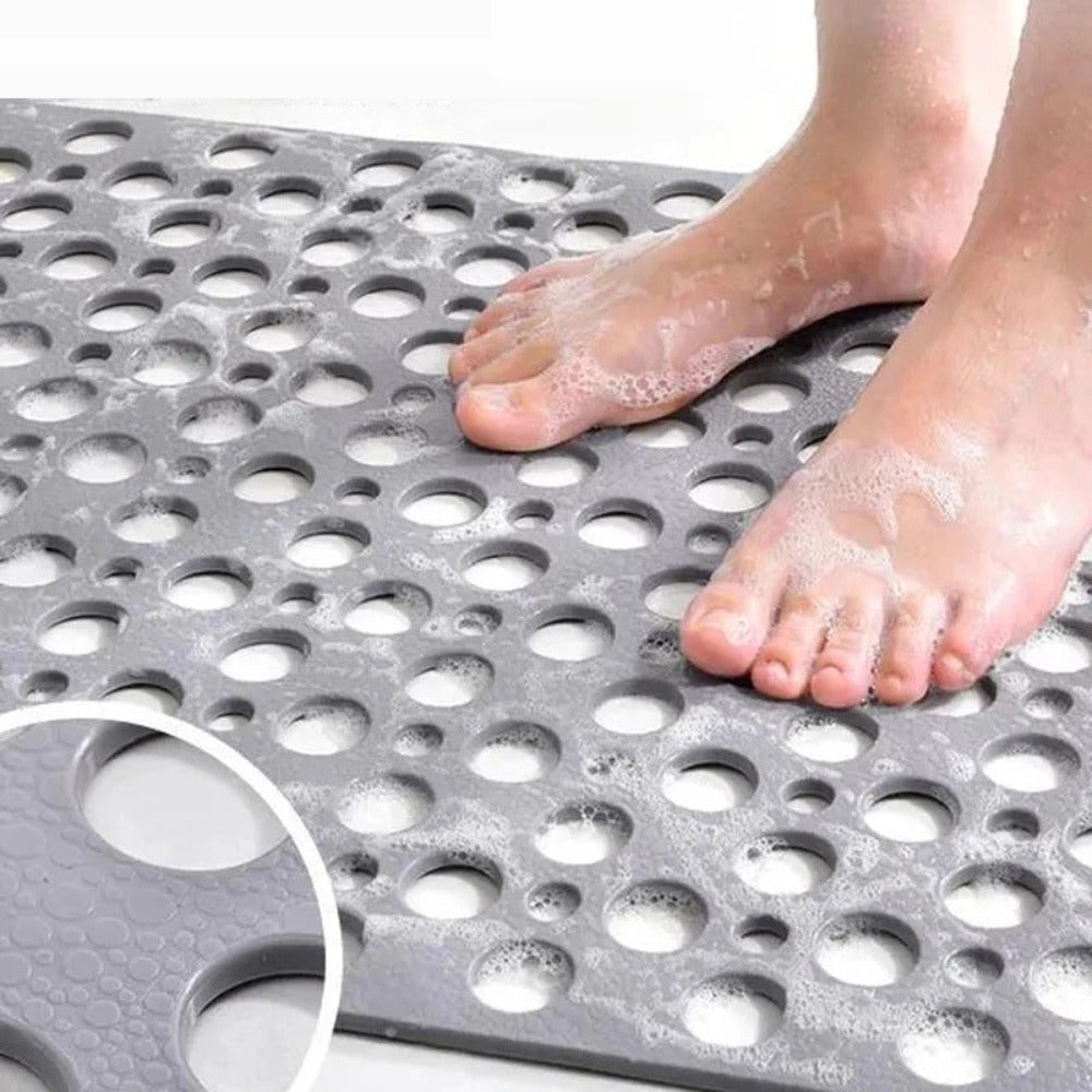 Non-Slip & Antibacterial Shower Mat – Anti-Slip Bathtub & Shower Mat, 3 Sizes, 6 Colors – GripGuard