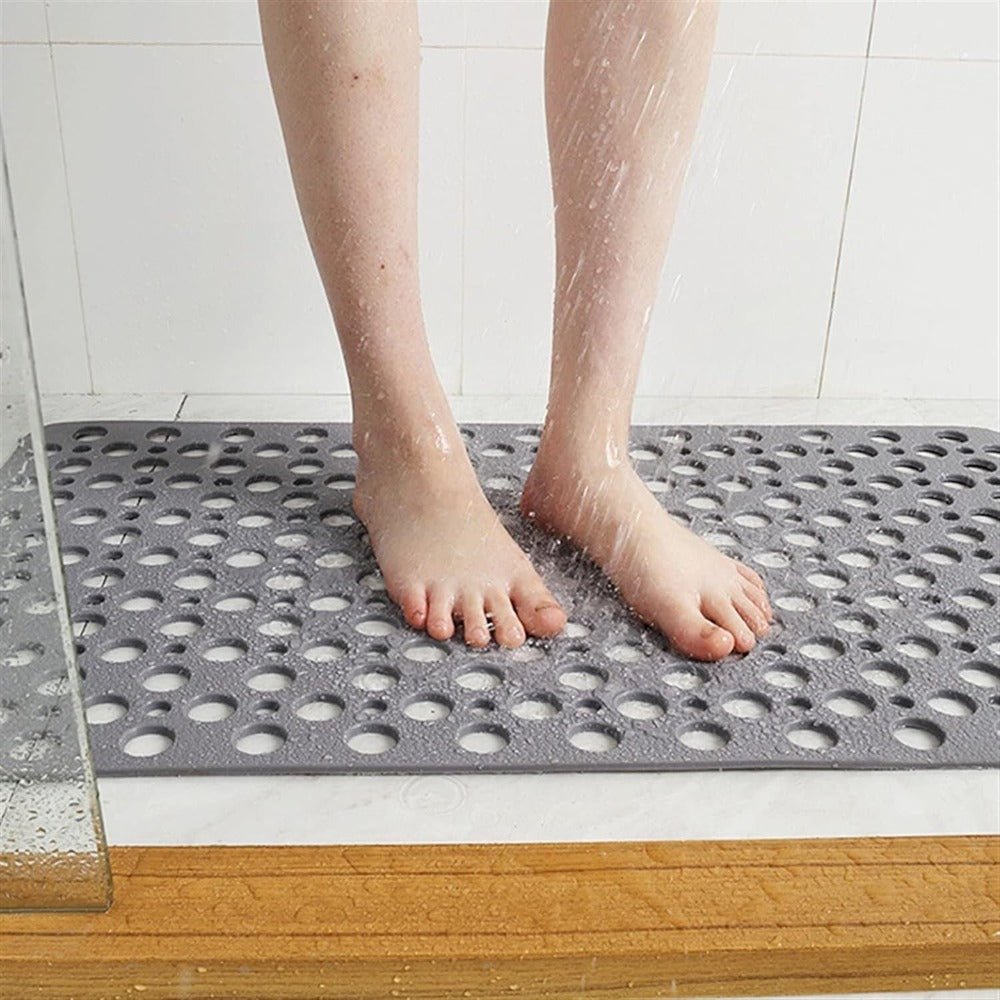 Non-Slip & Antibacterial Shower Mat – Anti-Slip Bathtub & Shower Mat, 3 Sizes, 6 Colors – GripGuard