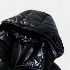 Marmari | Quilted Jacket with Hood and Zipper for Men