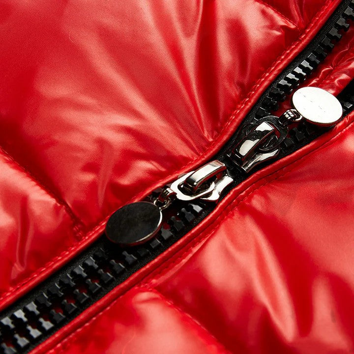 Marmari | Quilted Jacket with Hood and Zipper for Men