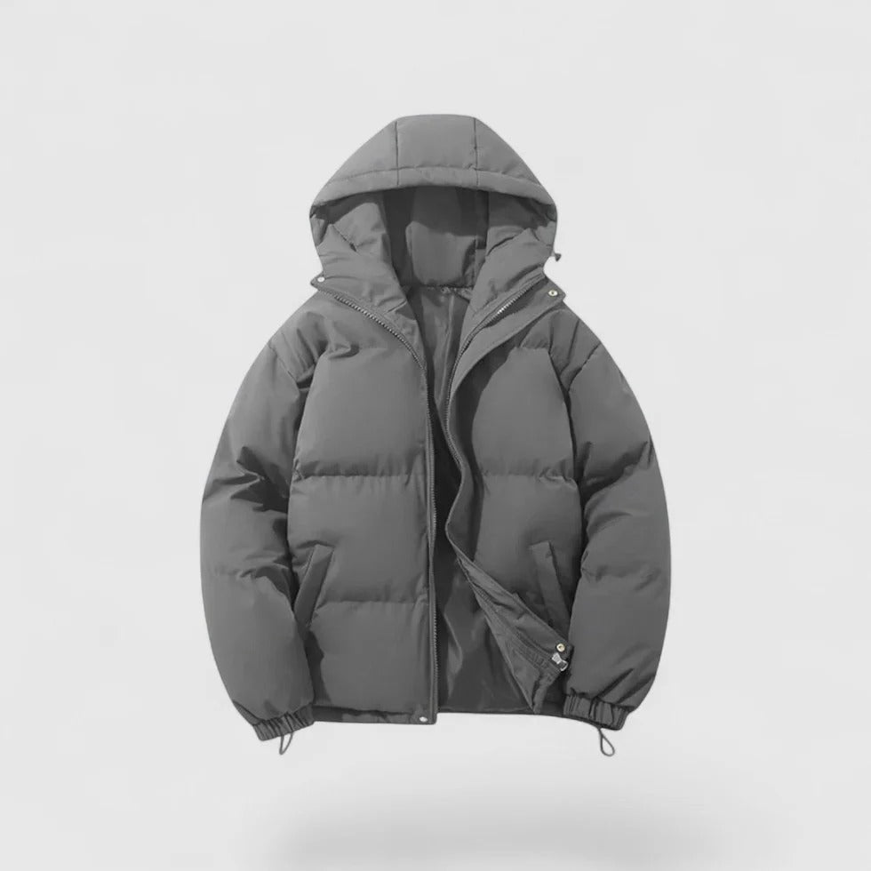 Hermosa | New Men’s Winter Puffer Jacket Grey