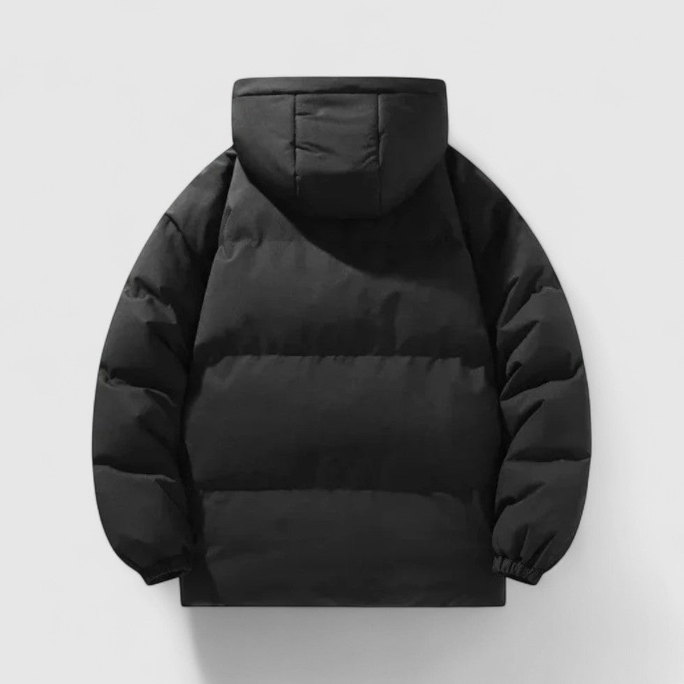 Parsha | Lined Quilted Jacket with Removable Hood