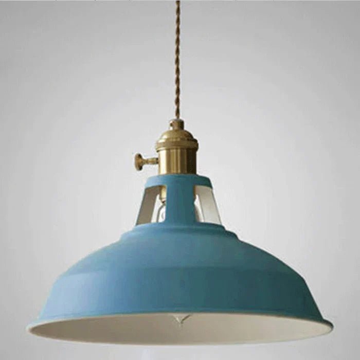 Industrial Retro Pendant Lamp - IronGlow-Grey-State of Style