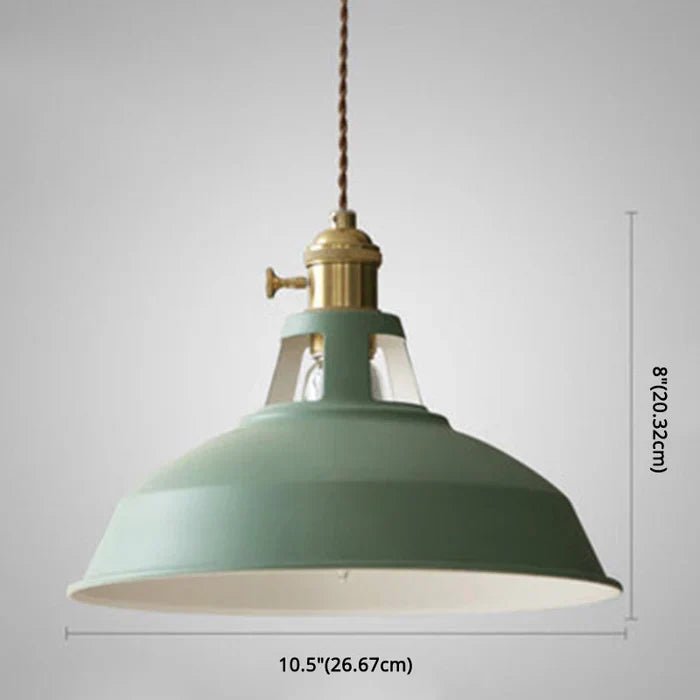 Industrial Retro Pendant Lamp - IronGlow-Grey-State of Style