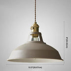 Industrial Retro Pendant Lamp - IronGlow-Grey-State of Style