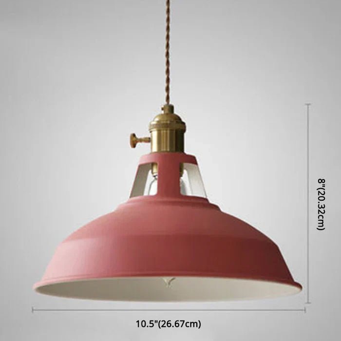 Industrial Retro Pendant Lamp - IronGlow-Grey-State of Style