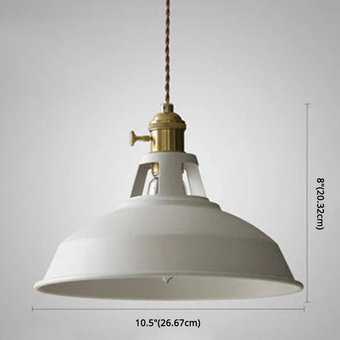 Industrial Retro Pendant Lamp - IronGlow-Grey-State of Style
