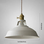 Industrial Retro Pendant Lamp - IronGlow-Grey-State of Style