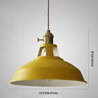Industrial Retro Pendant Lamp - IronGlow-Grey-State of Style