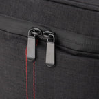 Insulated 2-Bottle Wine Cooler Tote Bag with Adjustable Strap