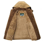 Ranches | Men's Winter Coat | Zip-Up Hoodie Design