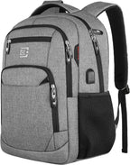 Admire | Slim Anti-Theft Laptop Backpack with USB Charging Port
