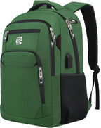 Admire | Slim Anti-Theft Laptop Backpack with USB Charging Port