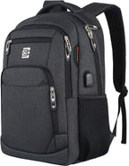 Admire | Slim Anti-Theft Laptop Backpack with USB Charging Port
