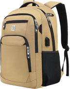 Admire | Slim Anti-Theft Laptop Backpack with USB Charging Port