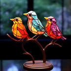 Luxury Bird Figurines in Colored Glass - EleganBird