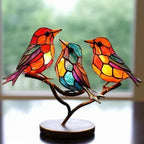 Luxury Bird Figurines in Colored Glass - EleganBird