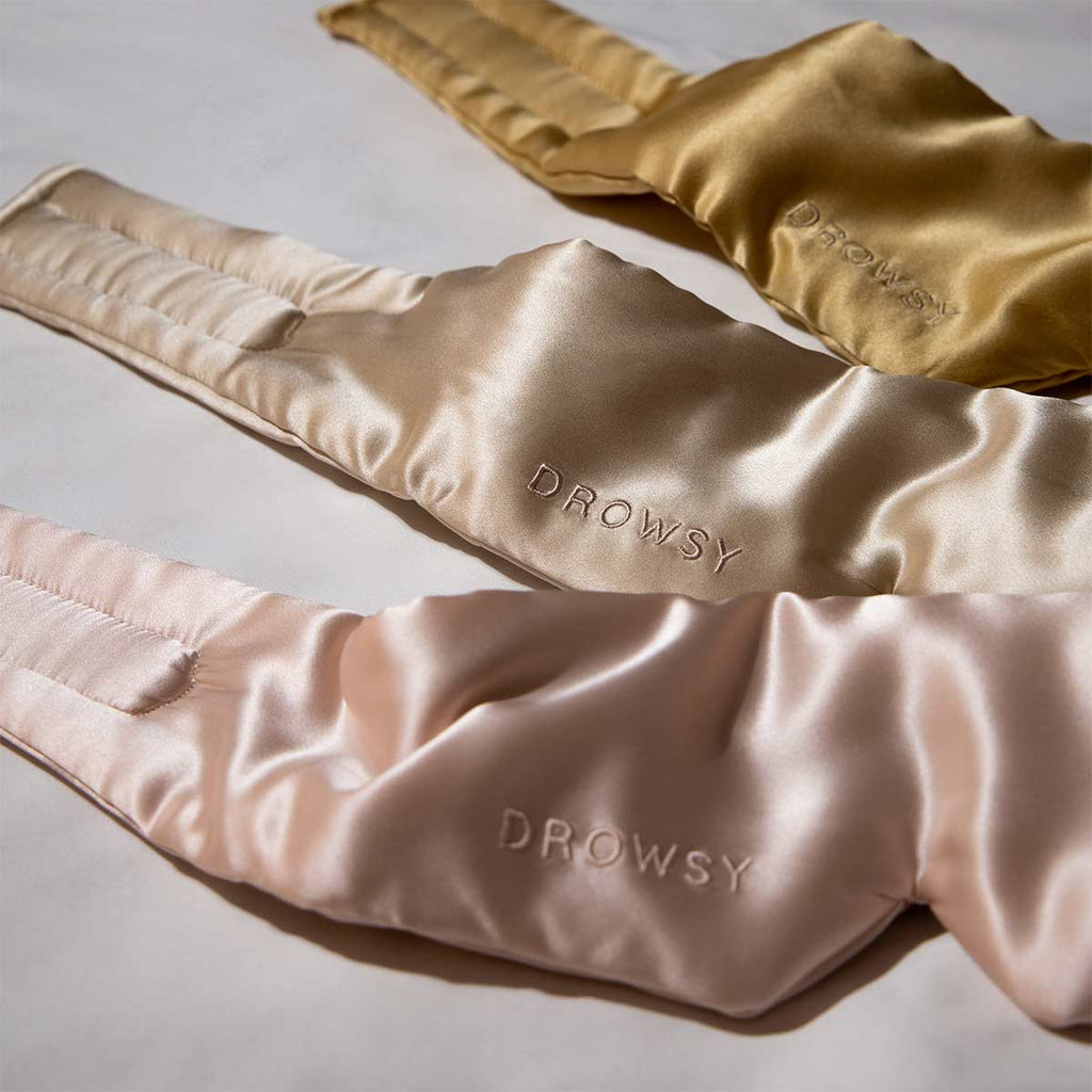 RelaxMask | Luxury Pure Silk Sleep Mask - Soft Blackout Eye Mask