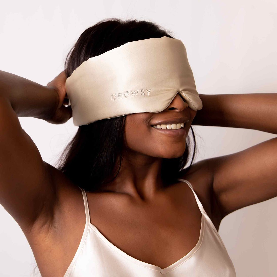 Luxury Silk Sleep Mask - RelaxMask-Light Blue-State of Style
