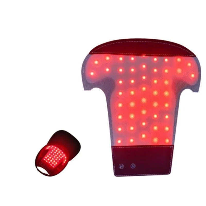 Red Light Cap – LED Red & Infrared Light Hair Cap for Scalp Care, Cordless At-Home Use – HairGlow Pro