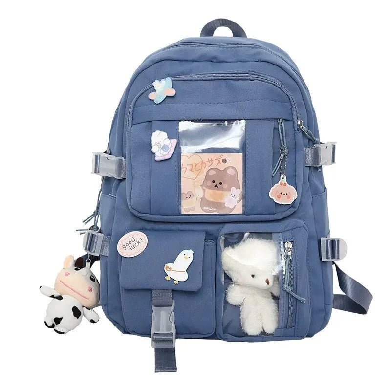 Stylish School Backpack For 15.6 Inch Laptop 45x30x15cm - Nalani - UK Fashion Clothing and Decor