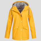 Niki | Women's Rain Jacket with Hood and Pockets