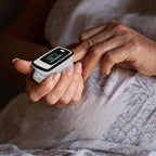 Fingertip Pulse Oximeter with LED Display – Measures Blood Oxygen (SpO2) and Pulse Rate – Compact, Batteries Included
