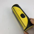 3-in-1 Pet Brush – Deshedding Brush for Dogs & Cats with Massage Bristles, Undercoat Brush for All Coat Types – PawfectCare Yellow