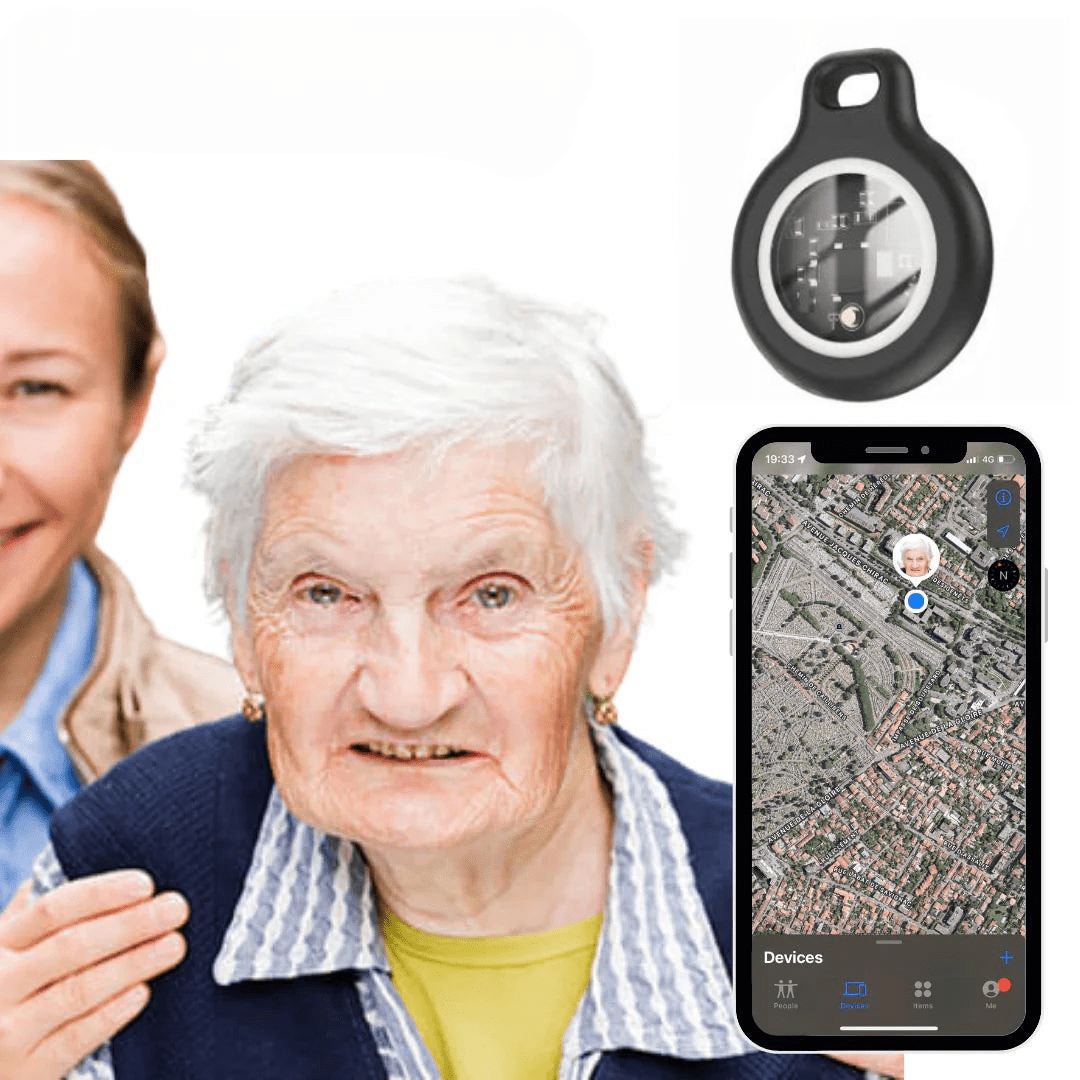 Real-Time GPS Tracker for Seniors with Waterproof Tracking and No Fees