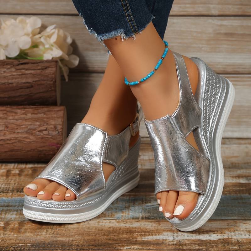 Flōre | Women’s Wedge Heeled Platform Orthopedic Sandal