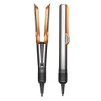 2-in-1 Hair Dryer and Straightener – Ceramic Tourmaline Hot Air Styler, 1200W, Adjustable Heat, Dual Voltage – Elenara Gold-Gray