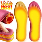 Self-Heating Insoles – Thermal Foot Warmer Insoles with Memory Foam, No Charging Needed, 1 Pair, EU 35–46